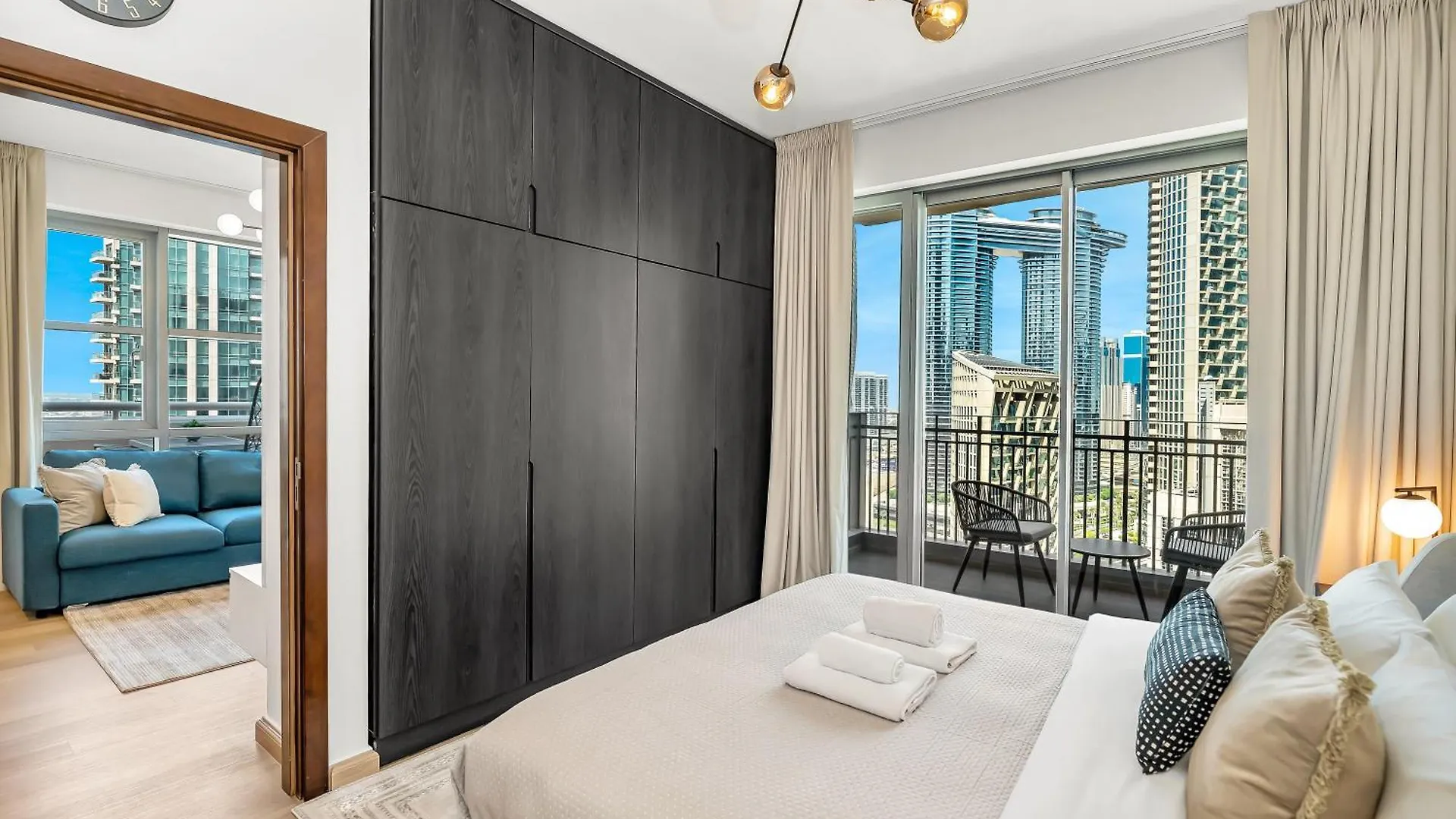 Lägenhet The Skyline Suite Luxury Downtown Retreat Dubai Förenade Arabemiraten